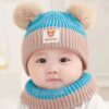 Beanie Wool Cap with Neck