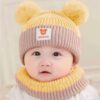Beanie Wool Cap with Neck