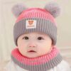 Beanie Wool Cap with Neck