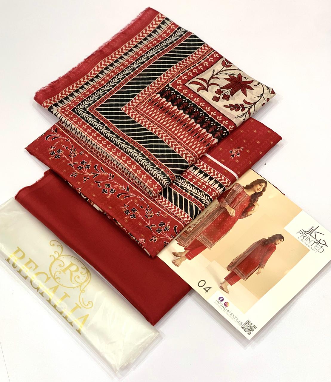 Regalia Khaddar 3 Pcs