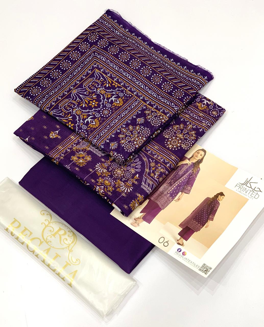 Regalia Khaddar 3 Pcs