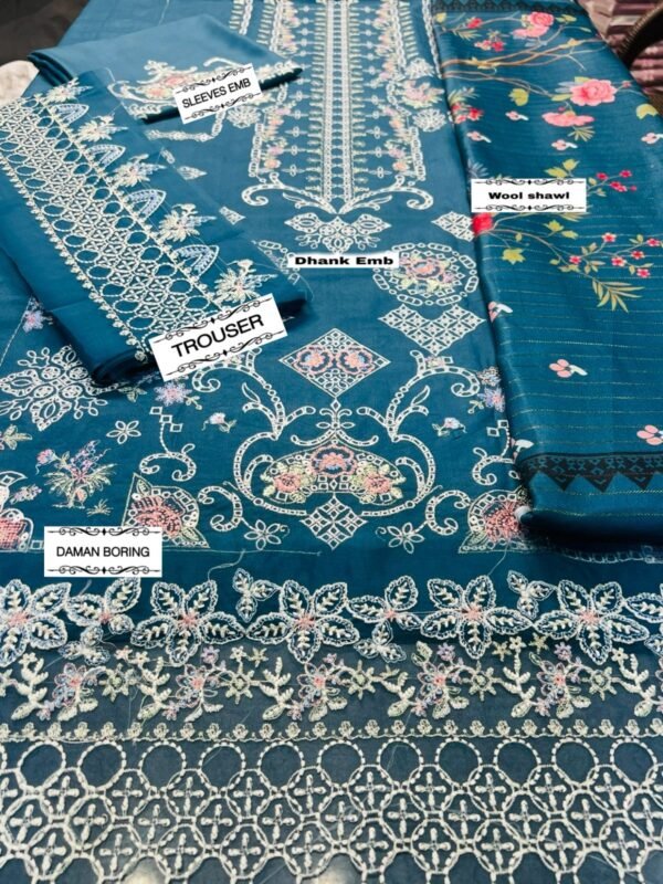 QALAMQAR 3Pcs Casual Winter Collection