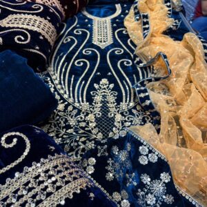 VELVET 3Pcs Wedding Winter Collection VELVET 3Pcs Wedding Winter Collection