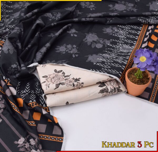 MIXED Brand Khaddar 3Pcs Casual Winter Collection