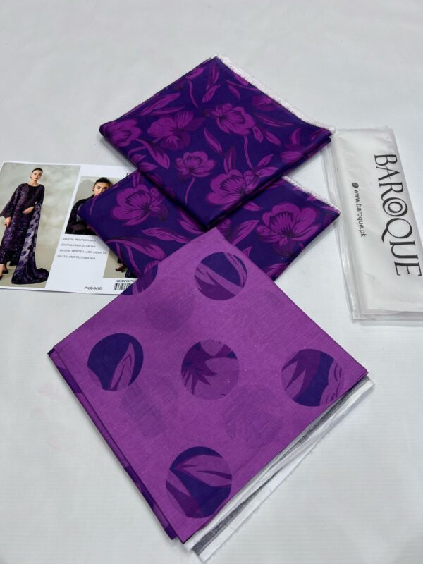 7191b081-36c8-4c56-809c-92442802d87f BAROQUE AIRJET LAWN PRINT ALLOVER VOLUME 3Pcs