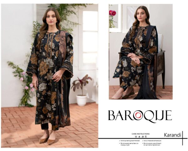 BAROUQE MARIA B (MIX BRANDS) HIT CODES 3pcs Casual Winter Collection BAROUQE MARIA B (MIX BRANDS) HIT CODES 3pcs Casual Winter Collection