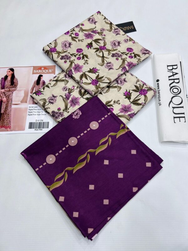 74881a3c-eefd-4032-9023-22a53dc1b60b BAROQUE AIRJET LAWN PRINT ALLOVER VOLUME 3Pcs