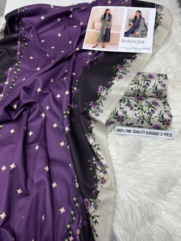 BAROUQE MARIA B (MIX BRANDS) HIT CODES 3pcs Casual Winter Collection BAROUQE MARIA B (MIX BRANDS) HIT CODES 3pcs Casual Winter Collection