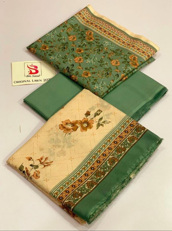 BIN SAEED 3Pcs Summer Collection