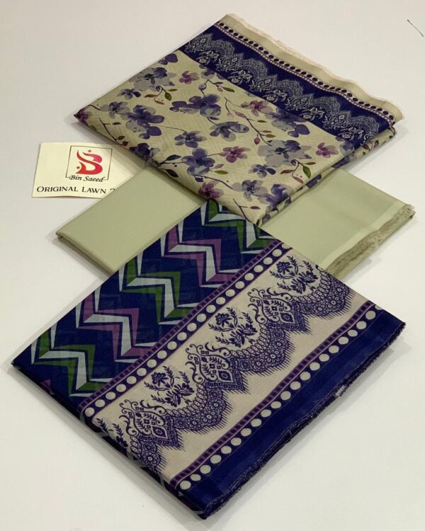 BIN SAEED 3Pcs Summer Collection