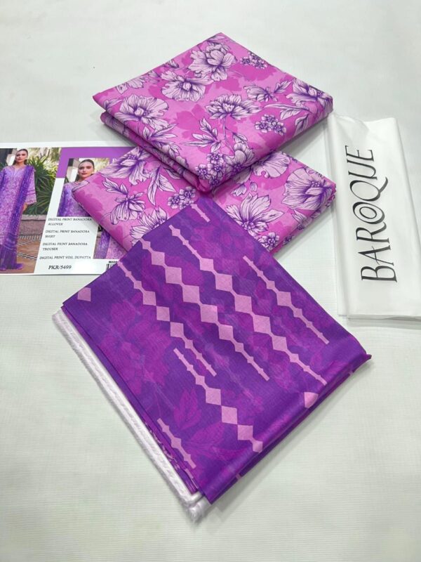 BAROOQUE 3Pcs Summer Collection