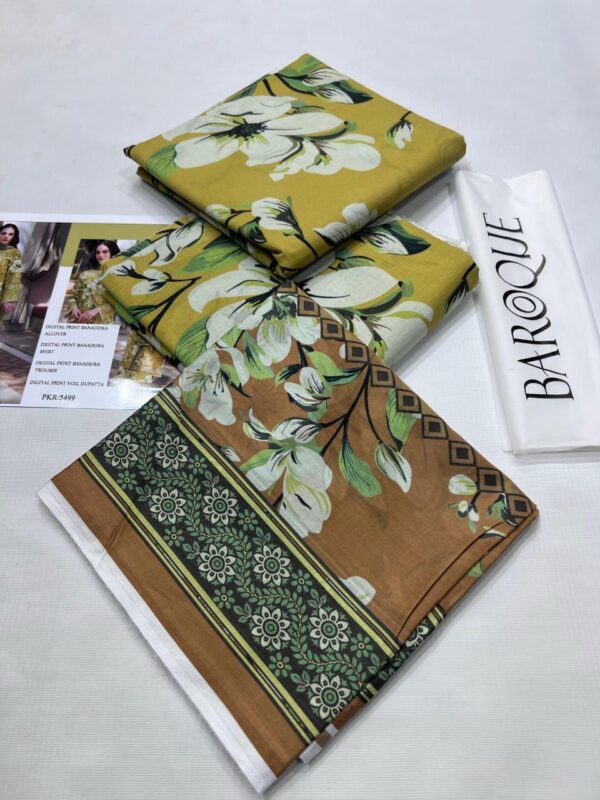 BAROOQUE 3Pcs Summer Collection