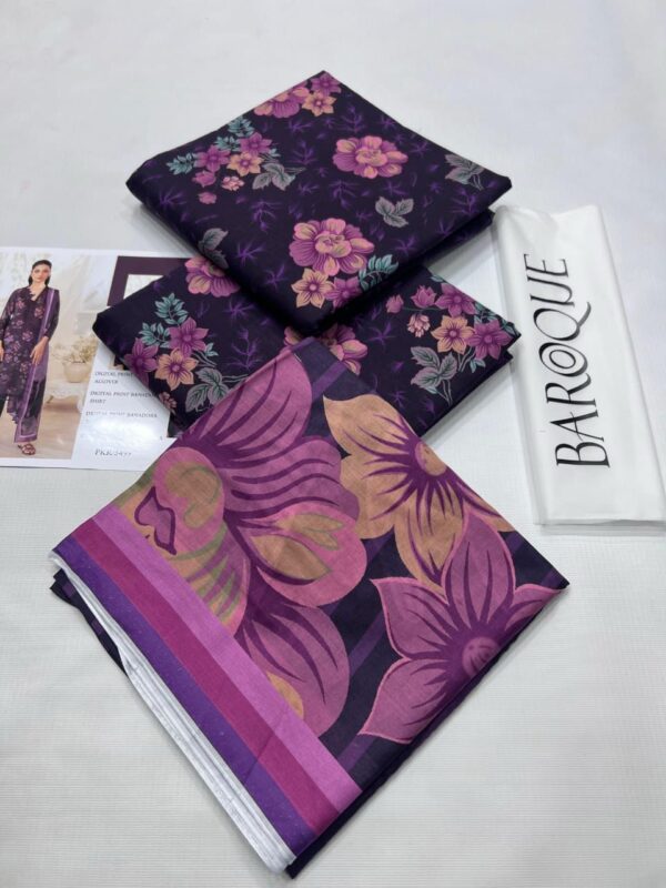 BAROOQUE 3Pcs Summer Collection