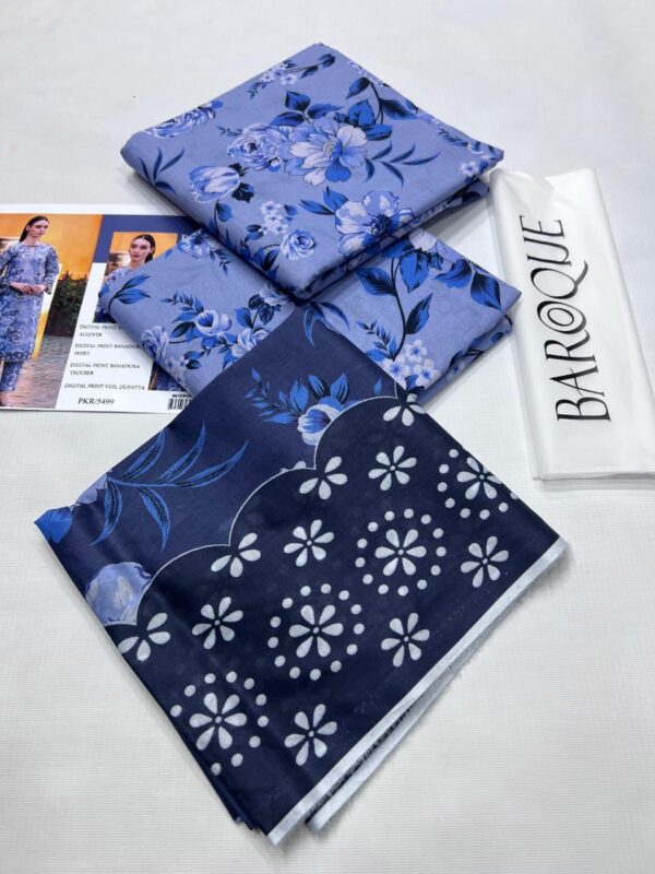 BAROOQUE 3Pcs Summer Collection