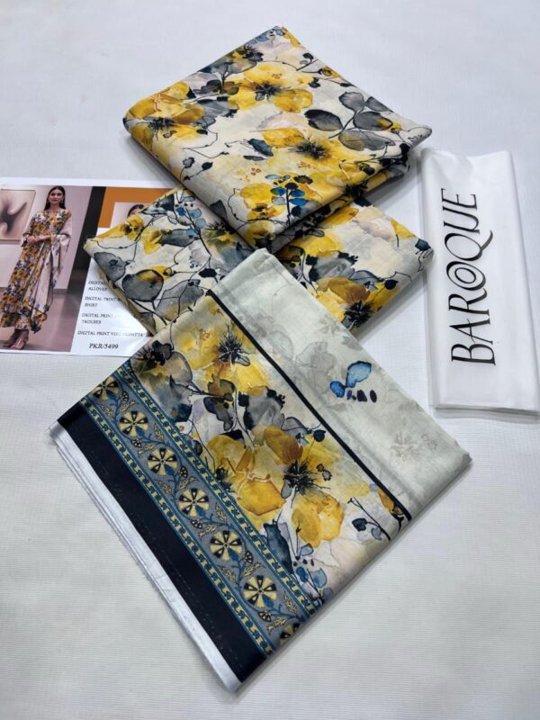 BAROOQUE 3Pcs Summer Collection