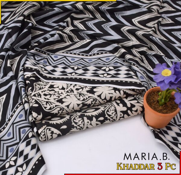 IZNIK MARIA.B NUREH BAROUQE SAPPHIRE 3pc Casual Winter Collection