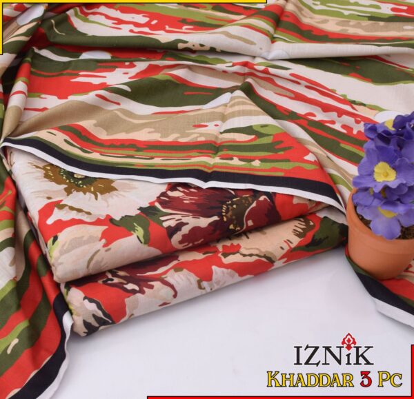 IZNIK MARIA.B NUREH BAROUQE SAPPHIRE 3pc Casual Winter Collection