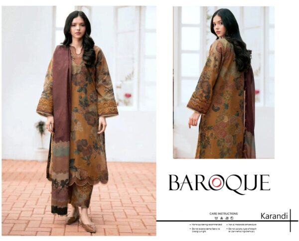 BAROUQE MARIA B (MIX BRANDS) HIT CODES 3pcs Casual Winter Collection BAROUQE MARIA B (MIX BRANDS) HIT CODES 3pcs Casual Winter Collection