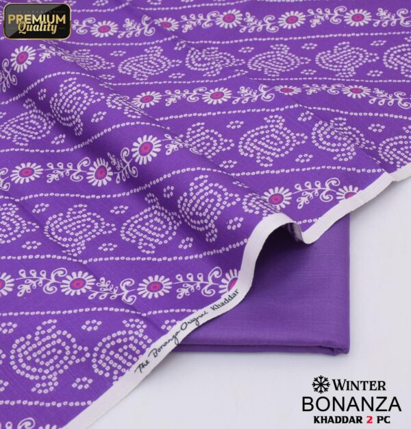 BONANZA 2PCS KHADDAR Suiting Collection
