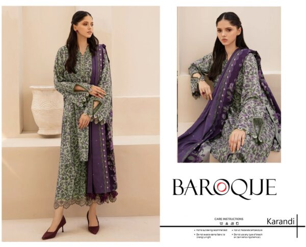 BAROUQE MARIA B (MIX BRANDS) HIT CODES 3pcs Casual Winter Collection BAROUQE MARIA B (MIX BRANDS) HIT CODES 3pcs Casual Winter Collection
