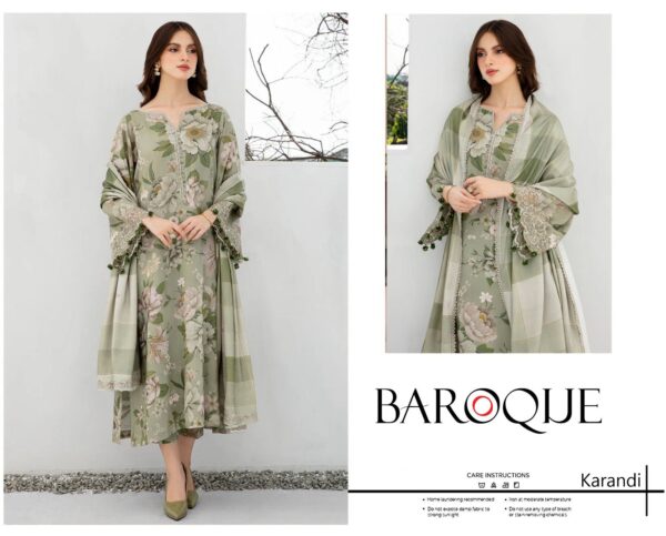 BAROUQE MARIA B (MIX BRANDS) HIT CODES 3pcs Casual Winter Collection BAROUQE MARIA B (MIX BRANDS) HIT CODES 3pcs Casual Winter Collection