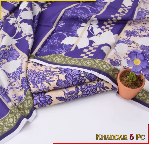 MIXED Brand Khaddar 3Pcs Casual Winter Collection