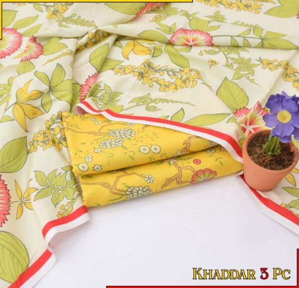MIXED Brand Khaddar 3Pcs Casual Winter Collection