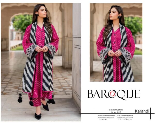 BAROUQE MARIA B (MIX BRANDS) HIT CODES 3pcs Casual Winter Collection BAROUQE MARIA B (MIX BRANDS) HIT CODES 3pcs Casual Winter Collection