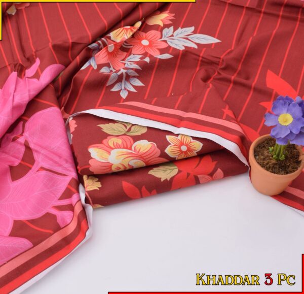 MIXED Brand Khaddar 3Pcs Casual Winter Collection