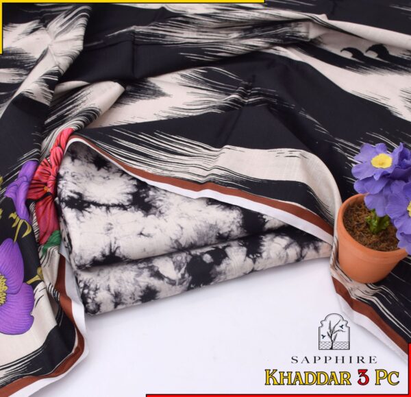 MIXED Brand Khaddar 3Pcs Casual Winter Collection