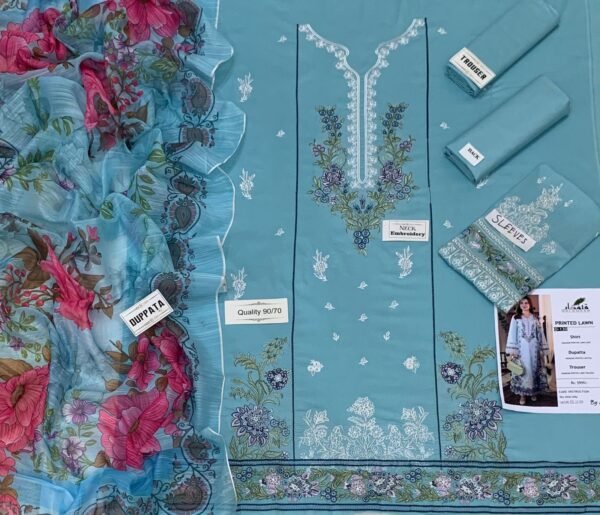 JADE Embriodered Airjet Lawn Summer Collection JADE Embriodered Airjet Lawn Summer Collection