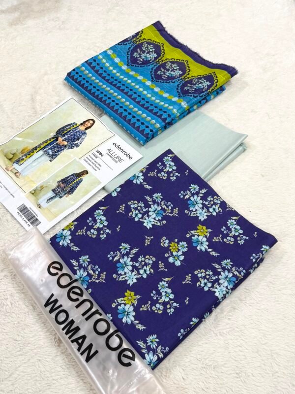 Edenrobe 3-Piece Digital Printed Lawn Collection