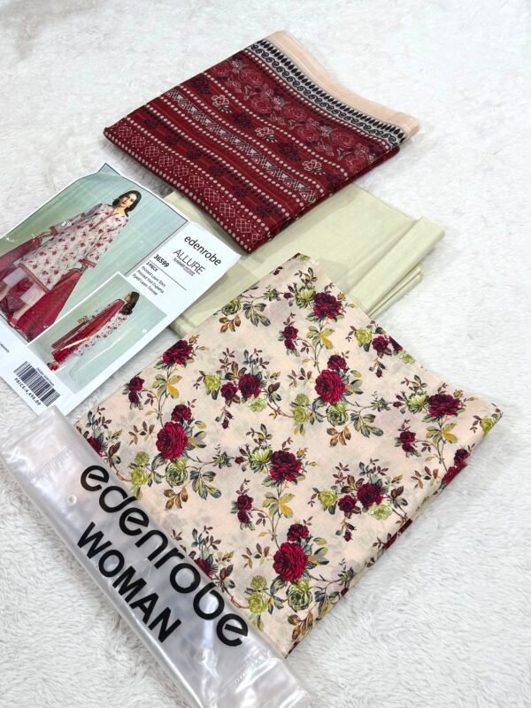 Edenrobe 3-Piece Digital Printed Lawn Collection