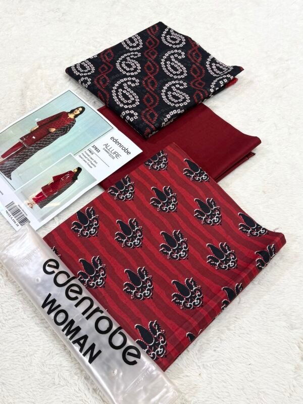 Edenrobe 3-Piece Digital Printed Lawn Collection