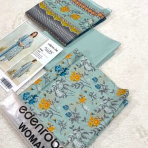 Edenrobe 3-Piece Digital Printed Lawn Collection Edenrobe 3-Piece Digital Printed Lawn Collection