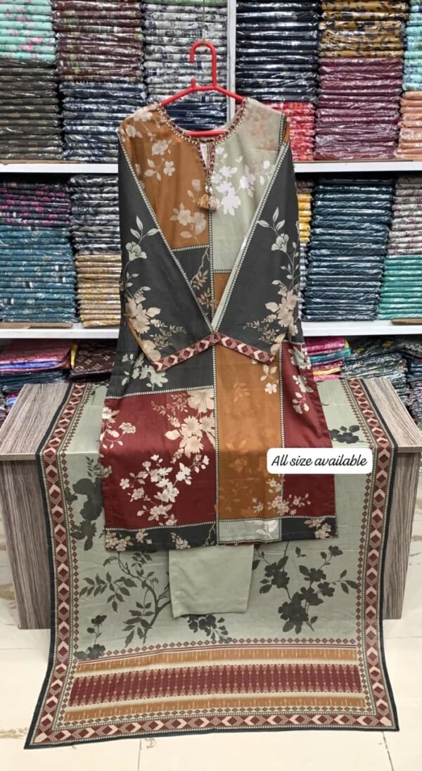 Bin Saeed Original Stitched Printed Lawn Collection
