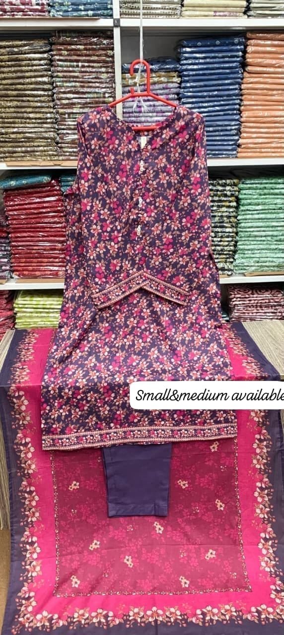 Bin Saeed Original Stitched Printed Lawn Collection