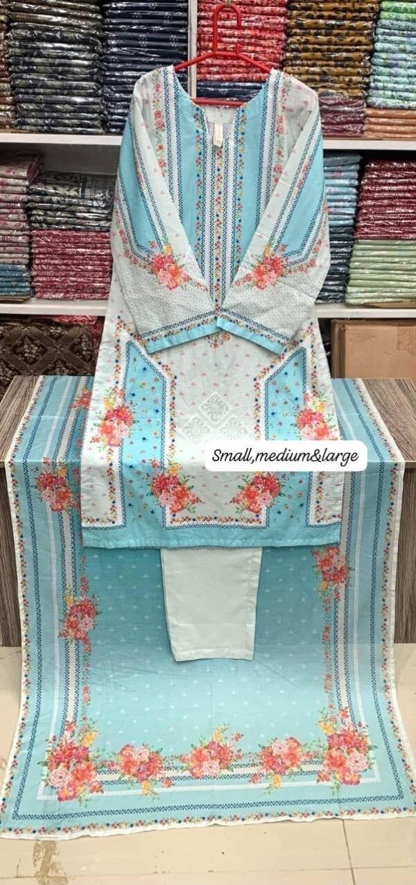 Bin Saeed Original Stitched Printed Lawn Collection
