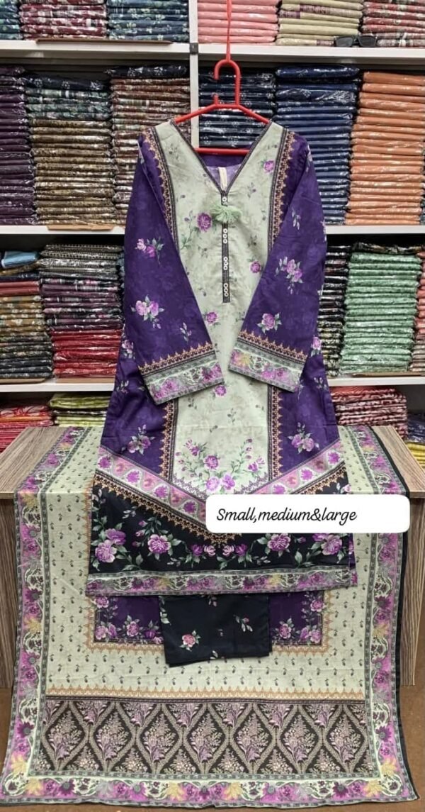 Bin Saeed Original Stitched Printed Lawn Collection