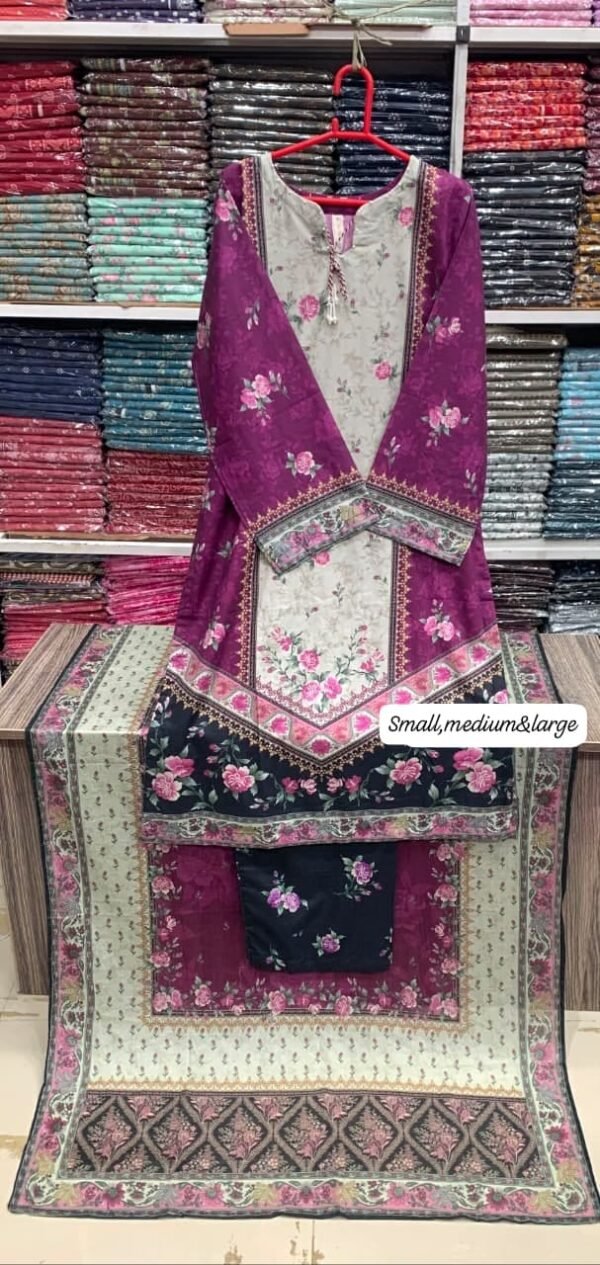 Bin Saeed Original Stitched Printed Lawn Collection