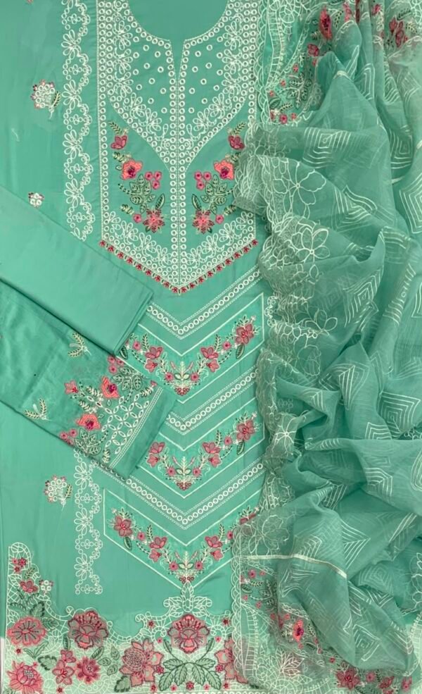 Luxury Lawn Embroidered 3-Piece Collection  (Summer Collection 2026)