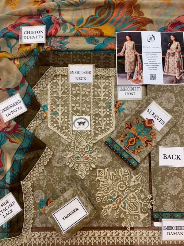 Farasha Premium Lawn 3-Piece Collection with Chiffon Dupatta – Summer 2026 Farasha Premium Lawn 3-Piece Collection with Chiffon Dupatta – Summer 2026