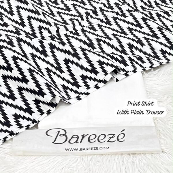 Bareezé Zig Zag Prints 2-Piece Lawn Collection