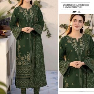 Premium Embroidered Lawn 3-Piece Collection Premium Embroidered Lawn 3-Piece Collection