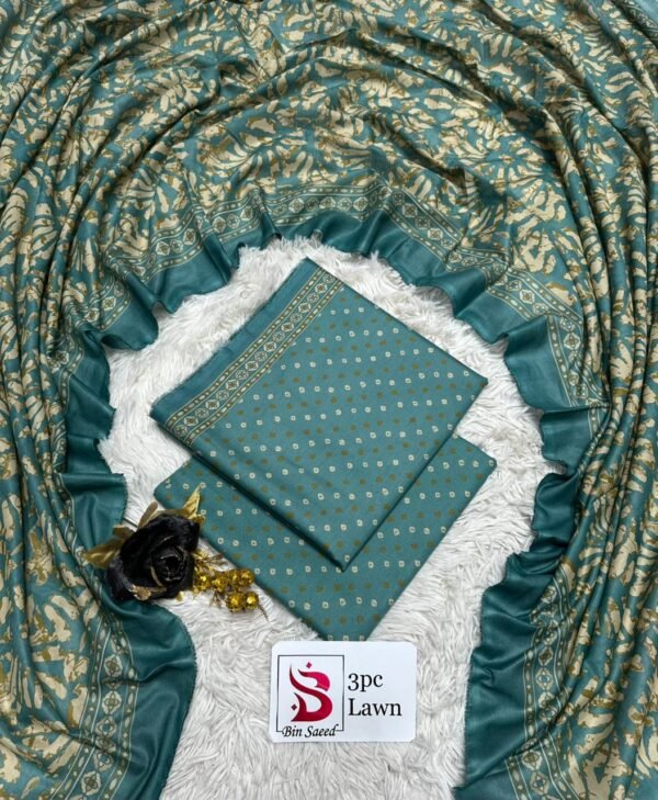 Bin Saeed Original Printed 3-Piece Lawn Collection – Opening 2026 Bin Saeed Original Printed 3-Piece Lawn Collection – Opening 2026
