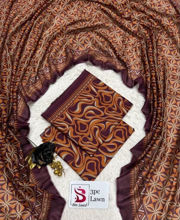 Bin Saeed Original Printed 3-Piece Lawn Collection – Opening 2026 Bin Saeed Original Printed 3-Piece Lawn Collection – Opening 2026