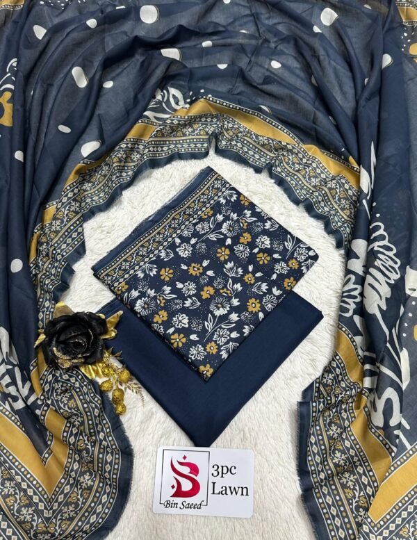 Bin Saeed Original Printed 3-Piece Lawn Collection – Opening 2026 Bin Saeed Original Printed 3-Piece Lawn Collection – Opening 2026