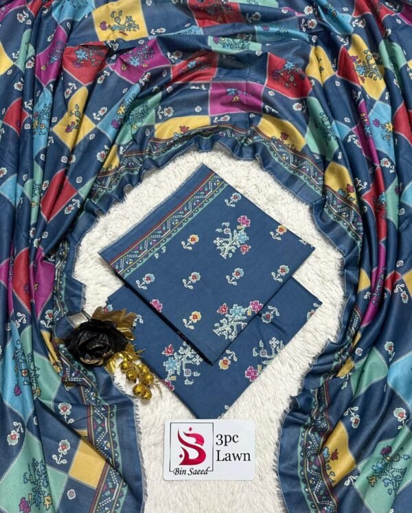 Bin Saeed Original Printed 3-Piece Lawn Collection – Opening 2026 Bin Saeed Original Printed 3-Piece Lawn Collection – Opening 2026