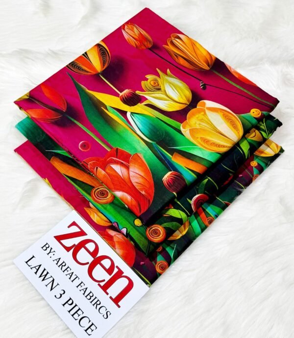 ZEEN Printed Lawn 3-Piece Collection ZEEN Printed Lawn 3-Piece Collection