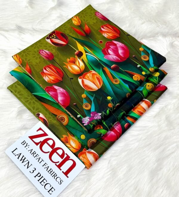 ZEEN Printed Lawn 3-Piece Collection ZEEN Printed Lawn 3-Piece Collection